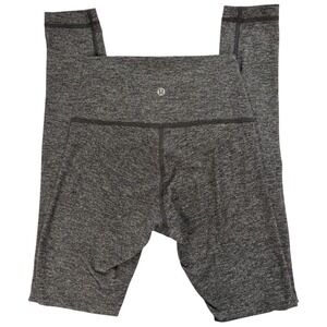 Lululemon MPLS Minneapolis Leggings Womens 4 Gray 29" Full Length Special Ed